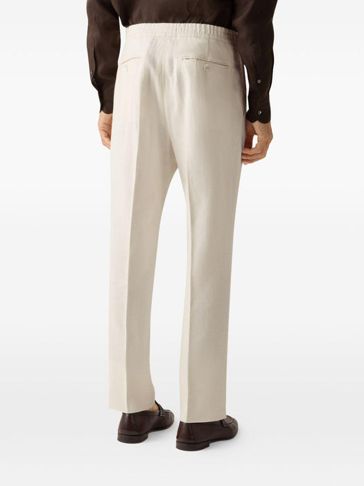 Oasi lino trousers UHI35A3 TZ50N01 ZEGNA 