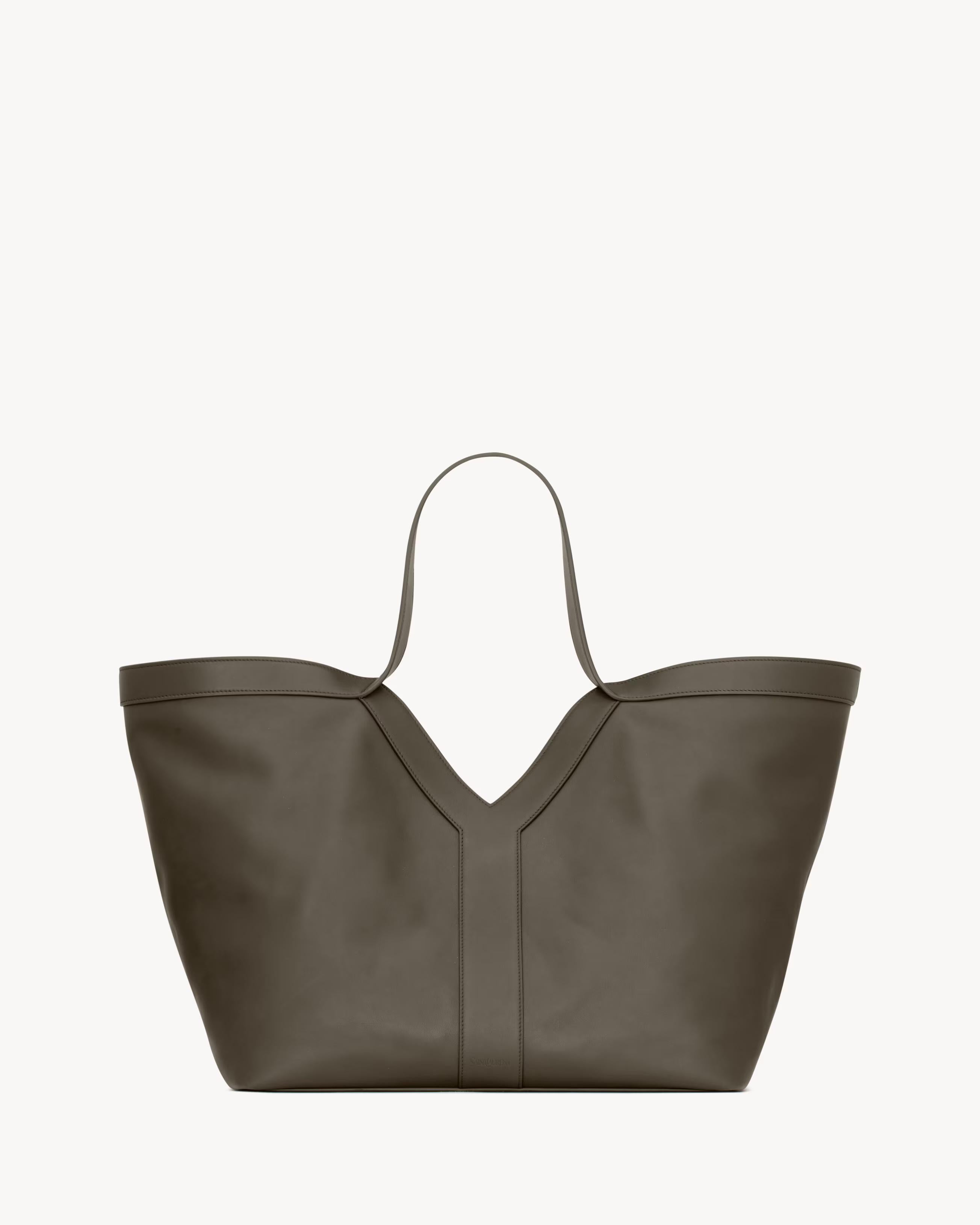 Y tote in leather 817602 AAEZ33212 SAINT LAURENT 