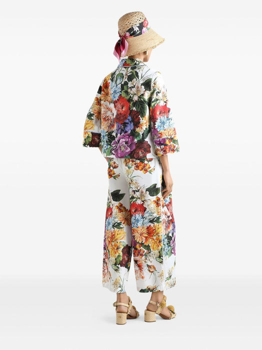 foral-print shirt F5T65T HS5TRHA5PC DOLCE & GABBANA 