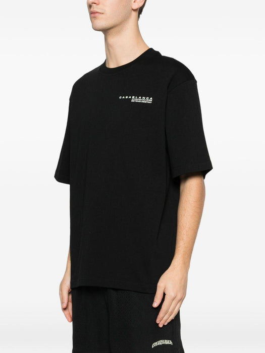 oversized T-shirt M-SP26-JTS-044-06 GLITCH ORCHID CASABLANCA 