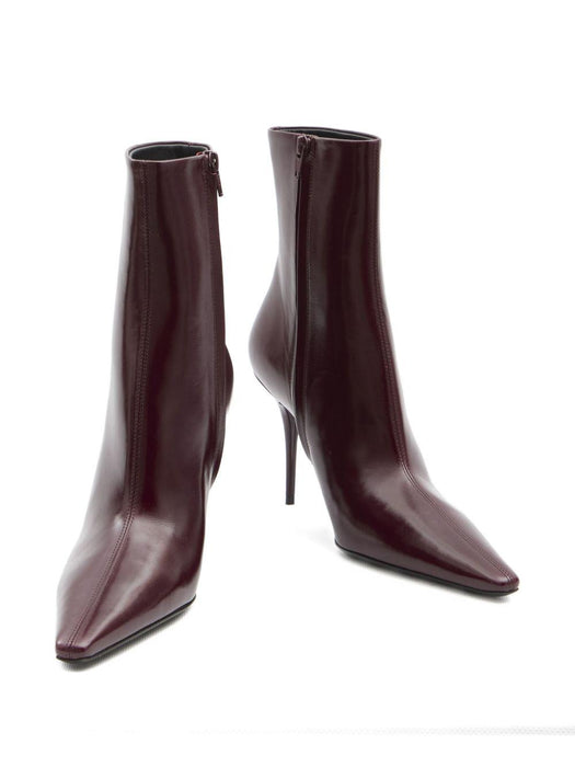 90mm Ashley pointed-toe ankle boots<BR/> 809284 AAEHF6629 SAINT LAURENT 