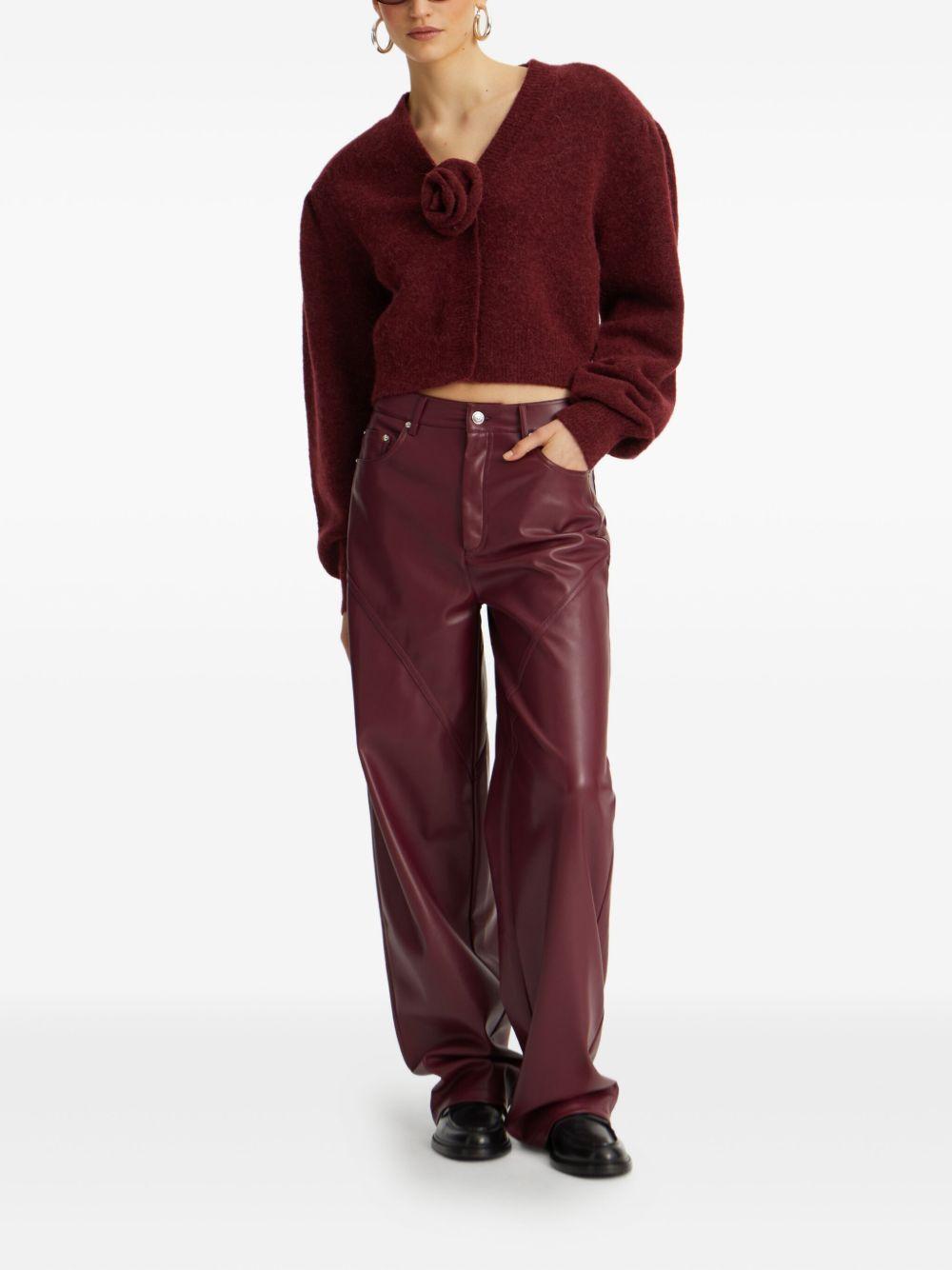 panelled button-fastening pants 1142442734 2734 ROTATE 