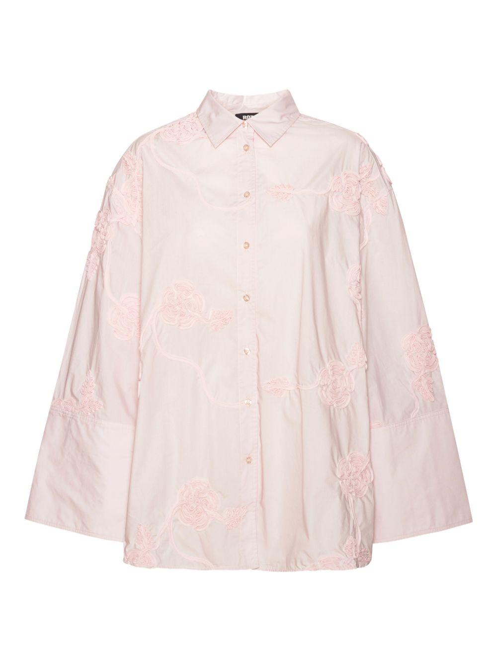 flower oversized shirt 1151031809 1809 ROTATE 