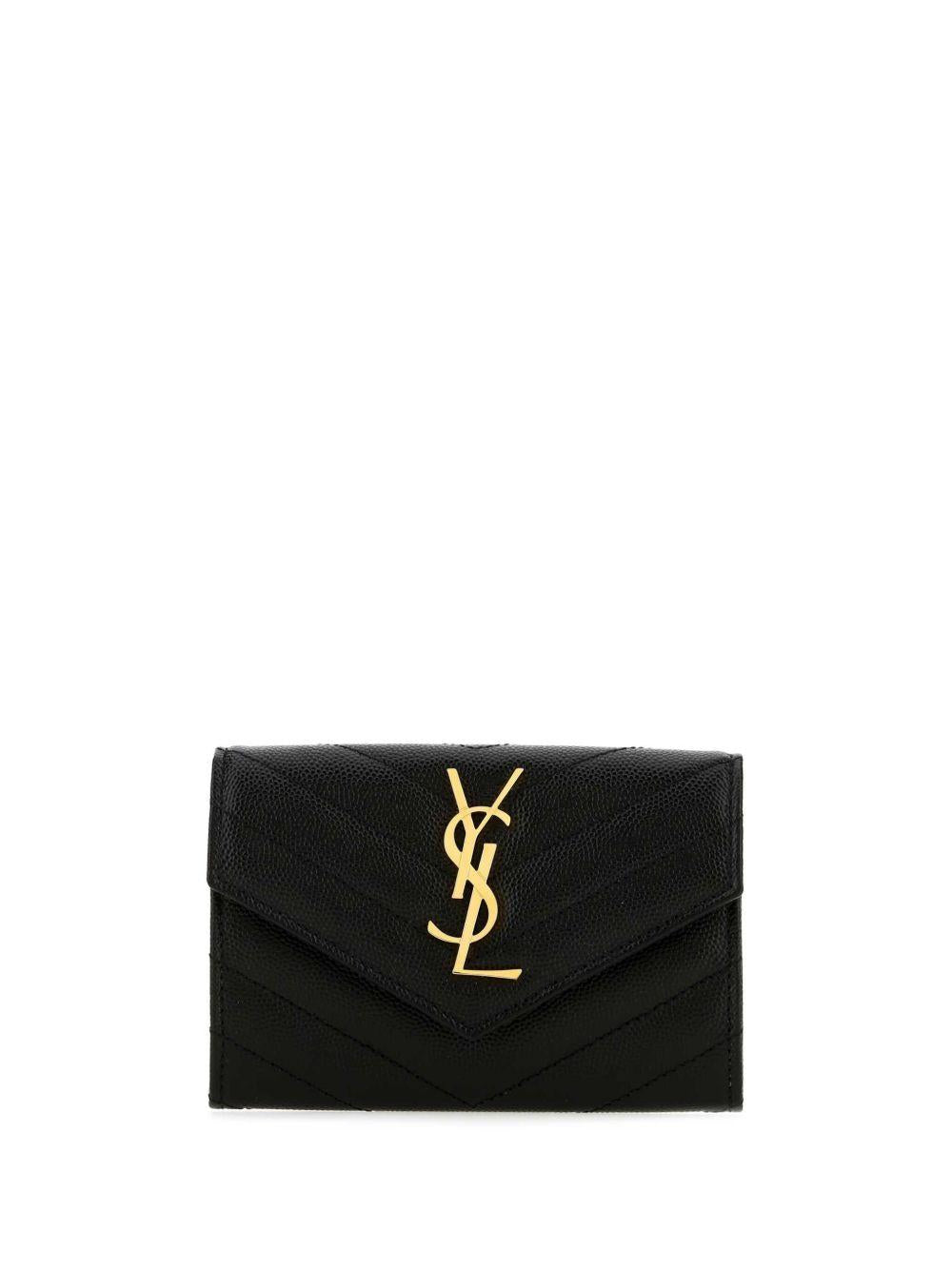 small Monogram envelope wallet 414404 BOW011000 SAINT LAURENT 