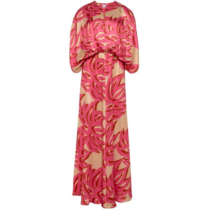 Ismene Maxi Silk Dress DRS-0000329 222 THEMIS Z 