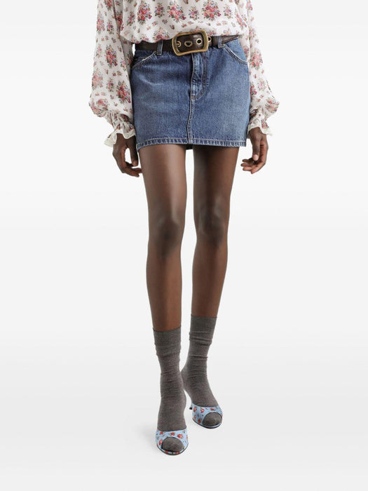 pocket mini skirt F4C6ND G8OB3S9001 DOLCE & GABBANA 