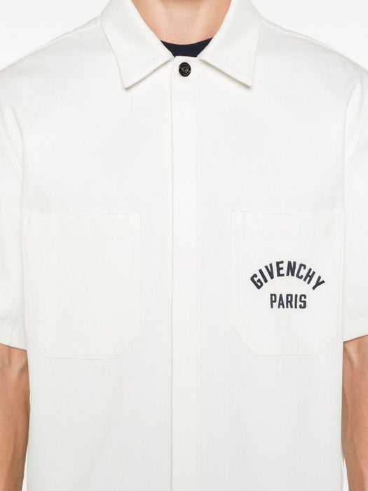 Paris logo shirt BM615H164P 105 GIVENCHY 