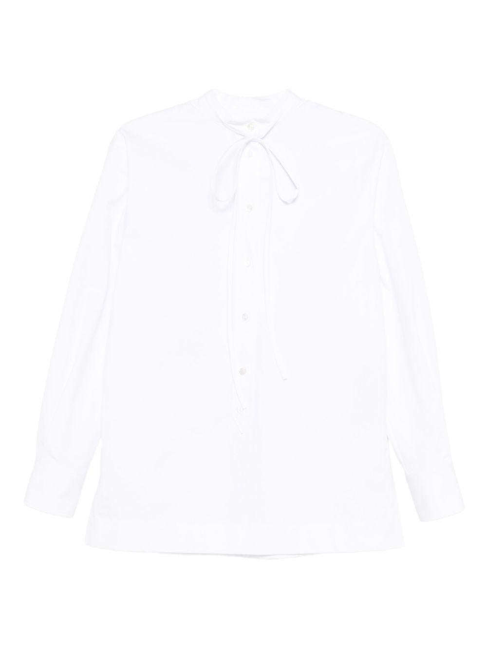 neck-tie long-sleeve top 836454 Z7ADR9000 GUCCI 