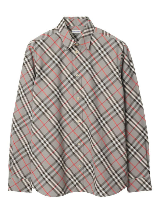checked cotton shirt 8113533 C3173 BURBERRY 