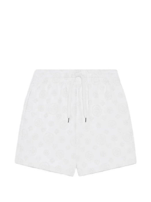 Monogram-embroidered cotton shorts M-PF26-JTR-003-04  CASABLANCA 
