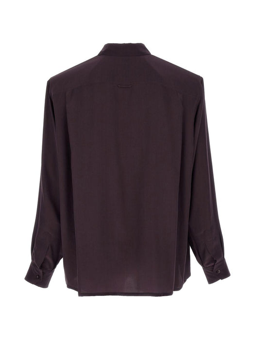 Viscose and silk shirt 854249 Y2N495055 SAINT LAURENT 