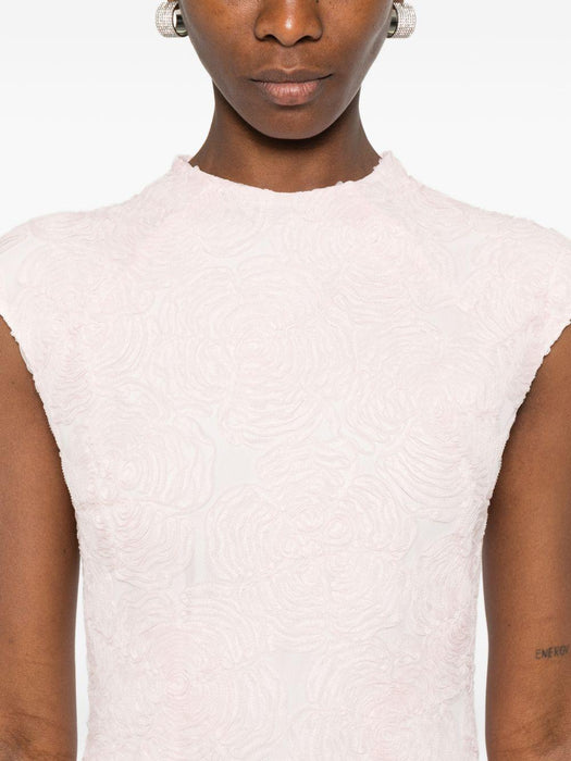 floral-motif mini dress 1152301809 1809 ROTATE 