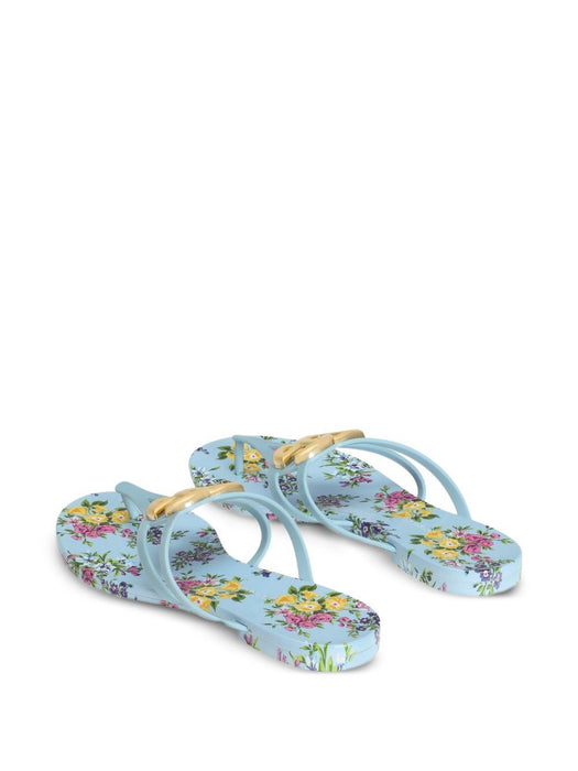 logo floral print flip-flops CW2418 AY850HC5XL DOLCE & GABBANA 