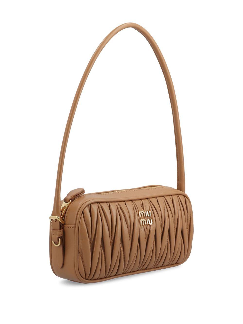 quilted-leather shoulder bag 5NE024 AFPPF098L MIU MIU 