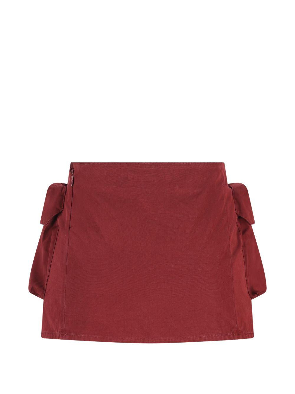 Cotton mini skirt MG2610 S OOO 19CVF0399 MIU MIU 