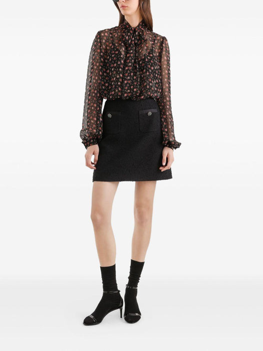 tie-neck floral blouse F7BJ2T IS10IHN5XJ DOLCE & GABBANA 
