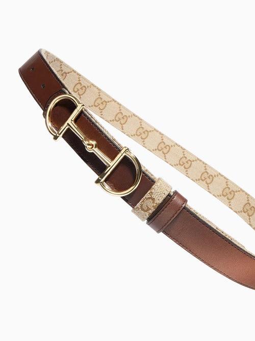 Reversible belt with Horsebit buckle A001V4 FAF7J 9651 GUCCI 