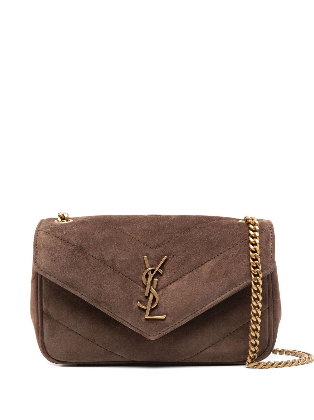 mini Loulou logo-patch cross body bag 821749 1U8272358 SAINT LAURENT 
