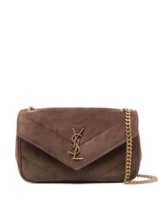 mini Loulou logo-patch cross body bag 821749 1U8272358 SAINT LAURENT 