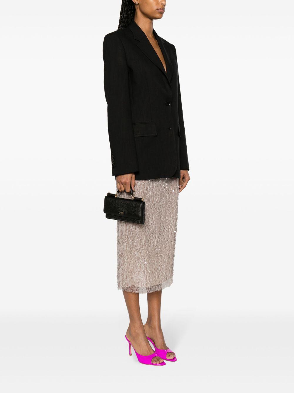 embossed-iguana leather clutch bag BI3280 A100180999 DOLCE & GABBANA 