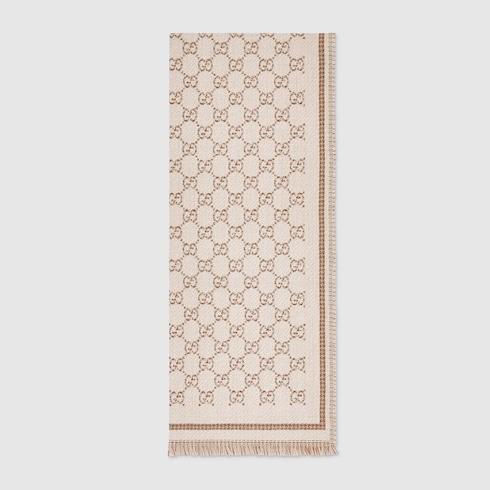 GG Jacquard Scarf 839035 3GAMQ 9778 GUCCI 