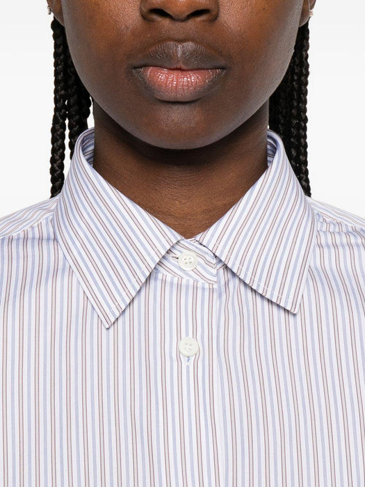 striped buttoned shirt P493IR S OOO 18RGF0S4M PRADA 