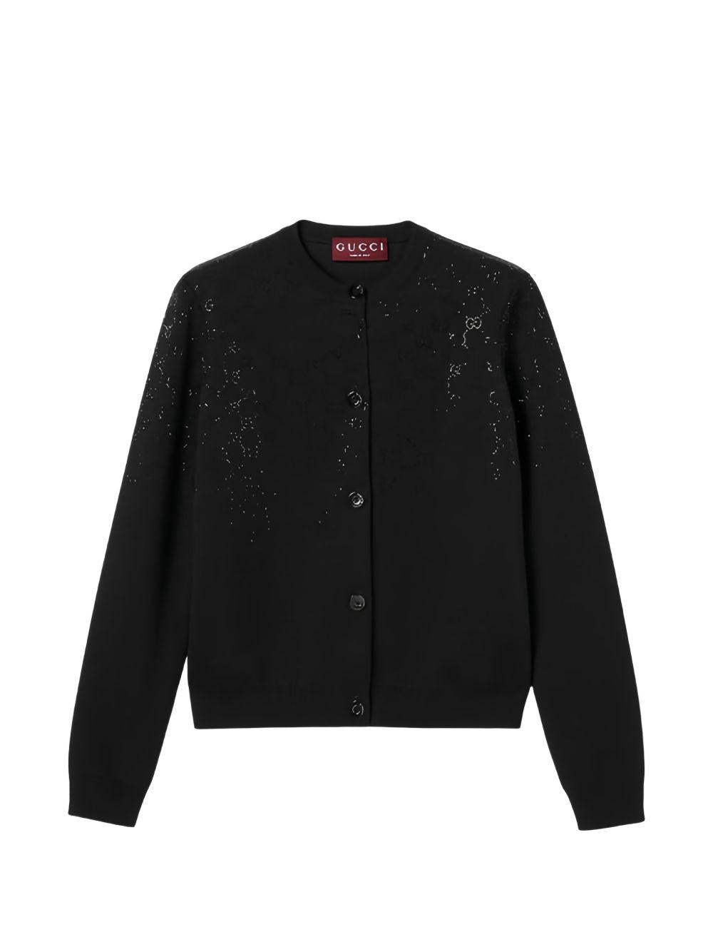 embellished button knitwear<BR/><BR/> 813850 XKFB31043 GUCCI 