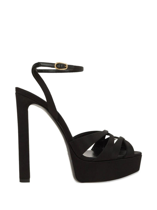 110mm Chandelle strappy platform sandals 860721 9QNAO1000 SAINT LAURENT 