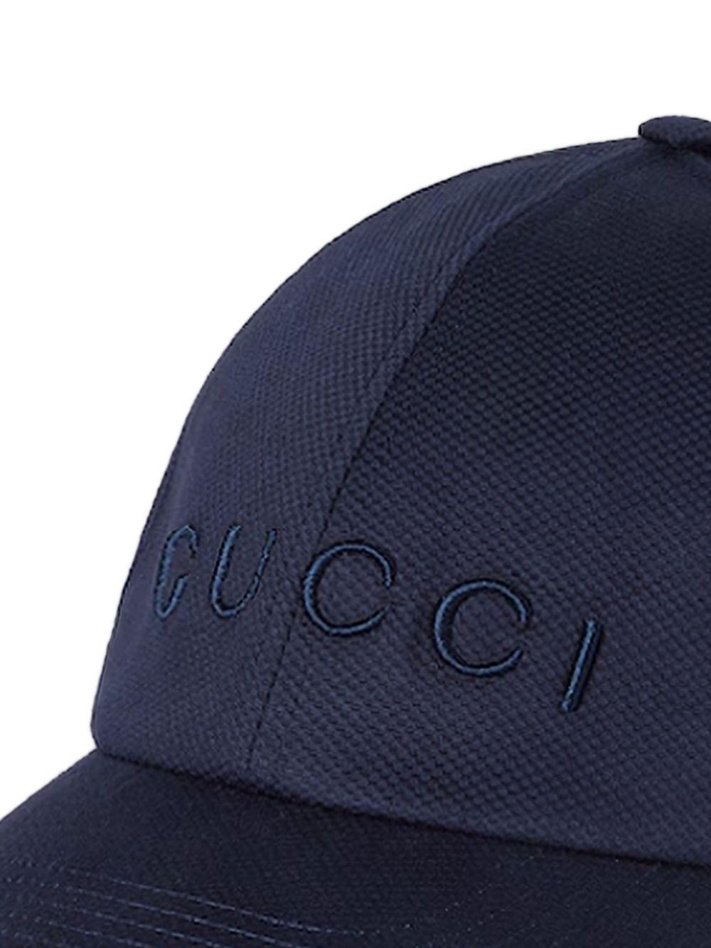 logo-embroidered baseball cap 835851 4HBGF4100 GUCCI 