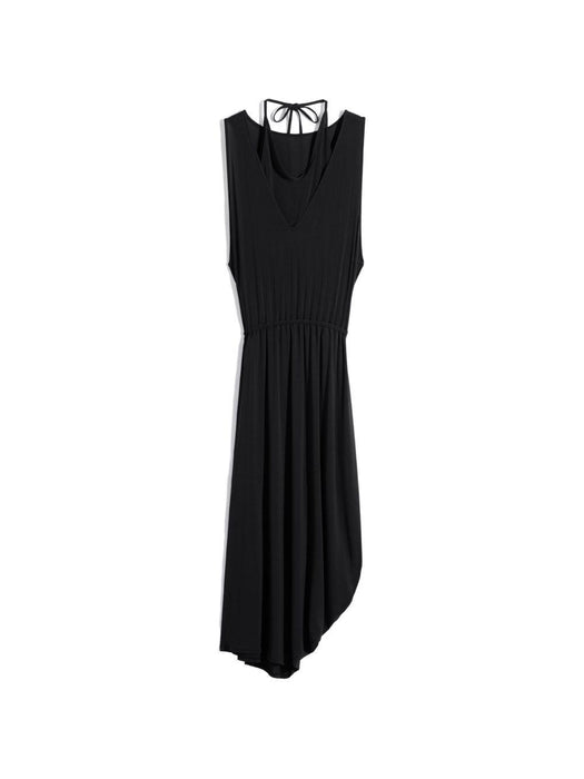 Double Layer Drape Dress DR1146 LJ1050BK980 LEMAIRE 