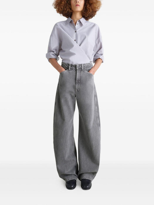high-waisted jeans<BR/> PA1264 LD1062PU828 LEMAIRE 