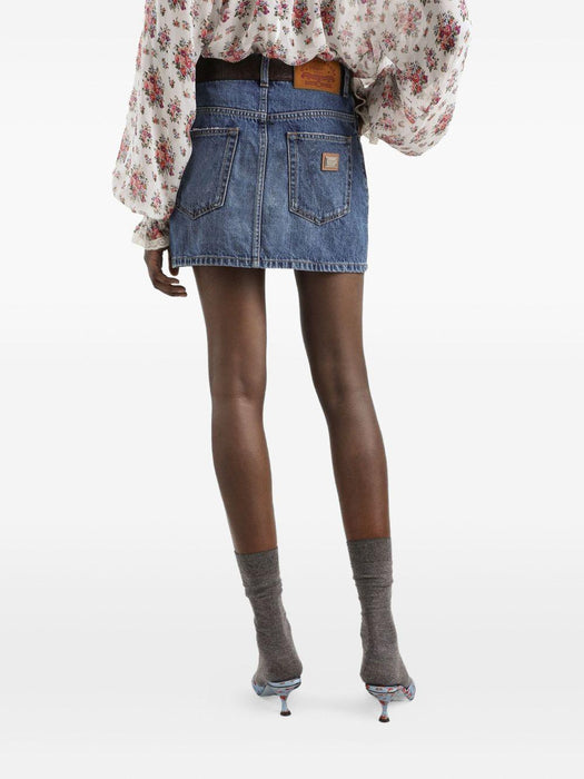 pocket mini skirt F4C6ND G8OB3S9001 DOLCE & GABBANA 