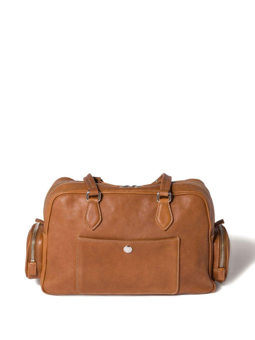 Pocket leather zipped tote bag 5BB159 V OLO 2CRLF098L MIU MIU 