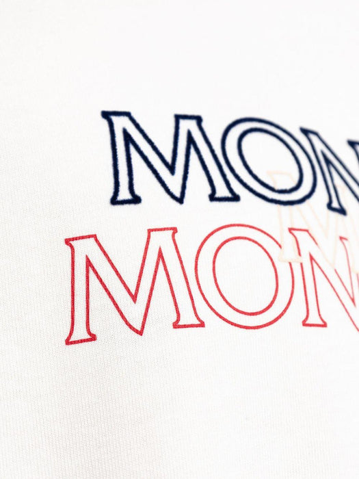 logo-print cotton T-shirt K20918C00055 89AZ9034 MONCLER 