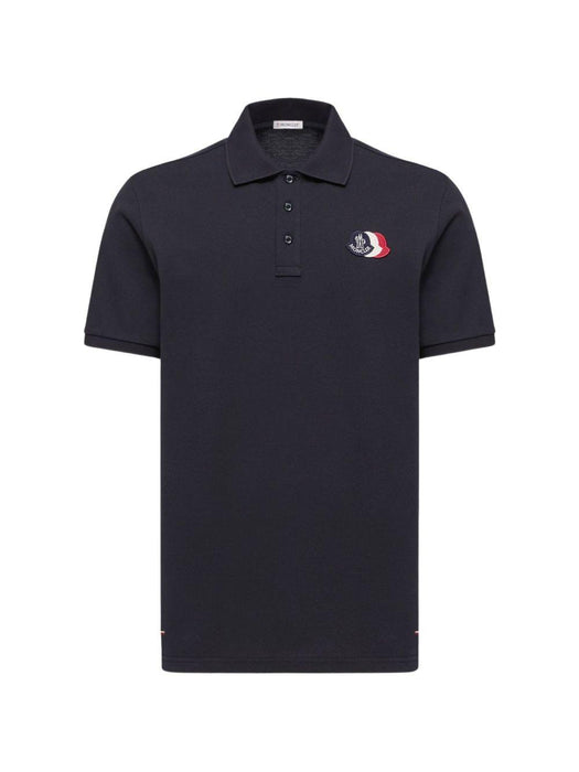 logo-patch polo shirt L10918A00030 89A1677X MONCLER 