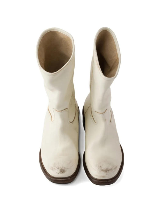 Effect Leather Boots 1U509O F045 V69F0K74 PRADA 