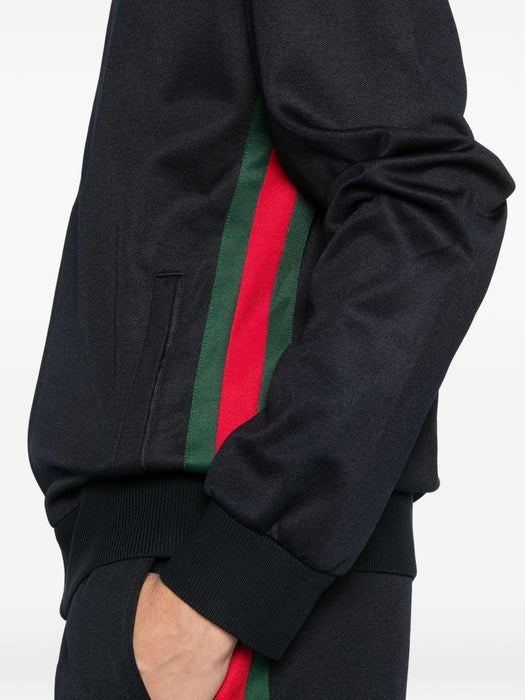 stripe zip-fastening sweatshirt 854676 XJHOO4330 GUCCI 