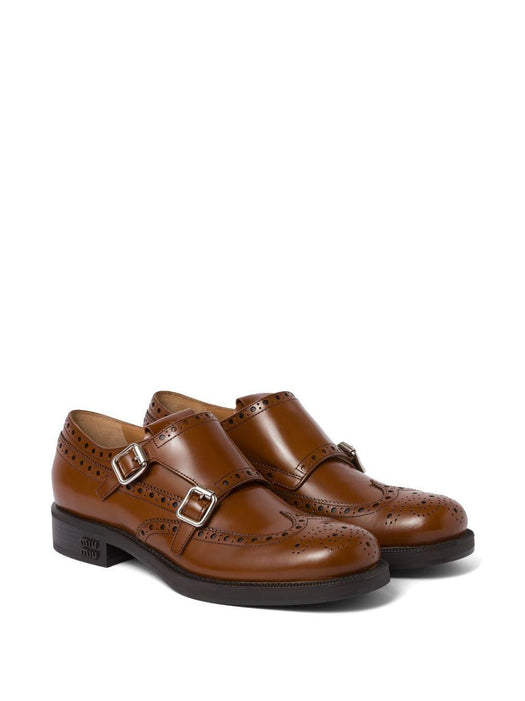 x Church's leather brogue shoes 5E039E F M030 055F0005 MIU MIU 