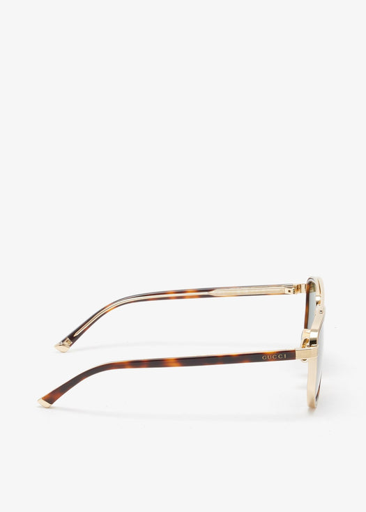 Navigator frame sunglasses 859577 I33308030 GUCCI 