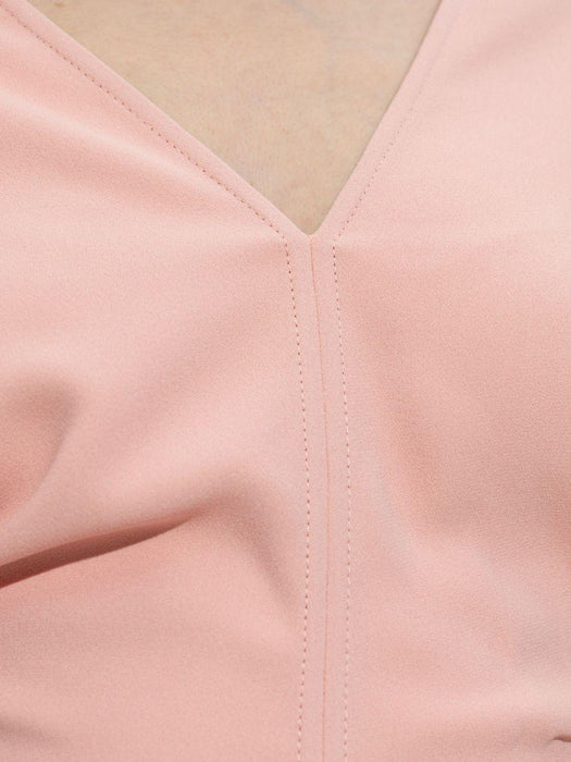 puff-sleeved midi dress 1325WDR006381A 9471 VICTORIA BECKHAM 