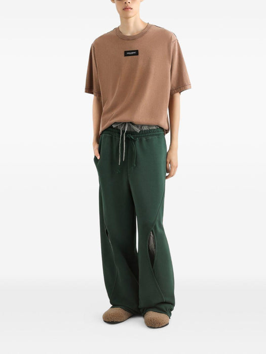 Cotton T-shirt with print G8RI4T G7P1OM0672 DOLCE & GABBANA 