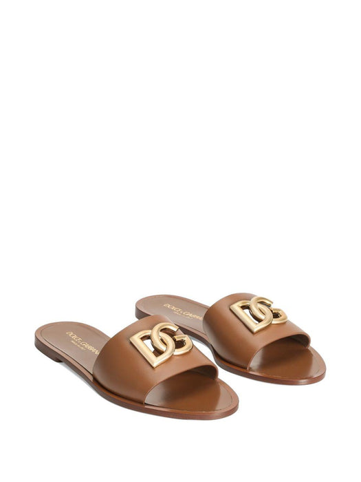 leather slippers CQ0619 AW5768Z093 DOLCE & GABBANA 