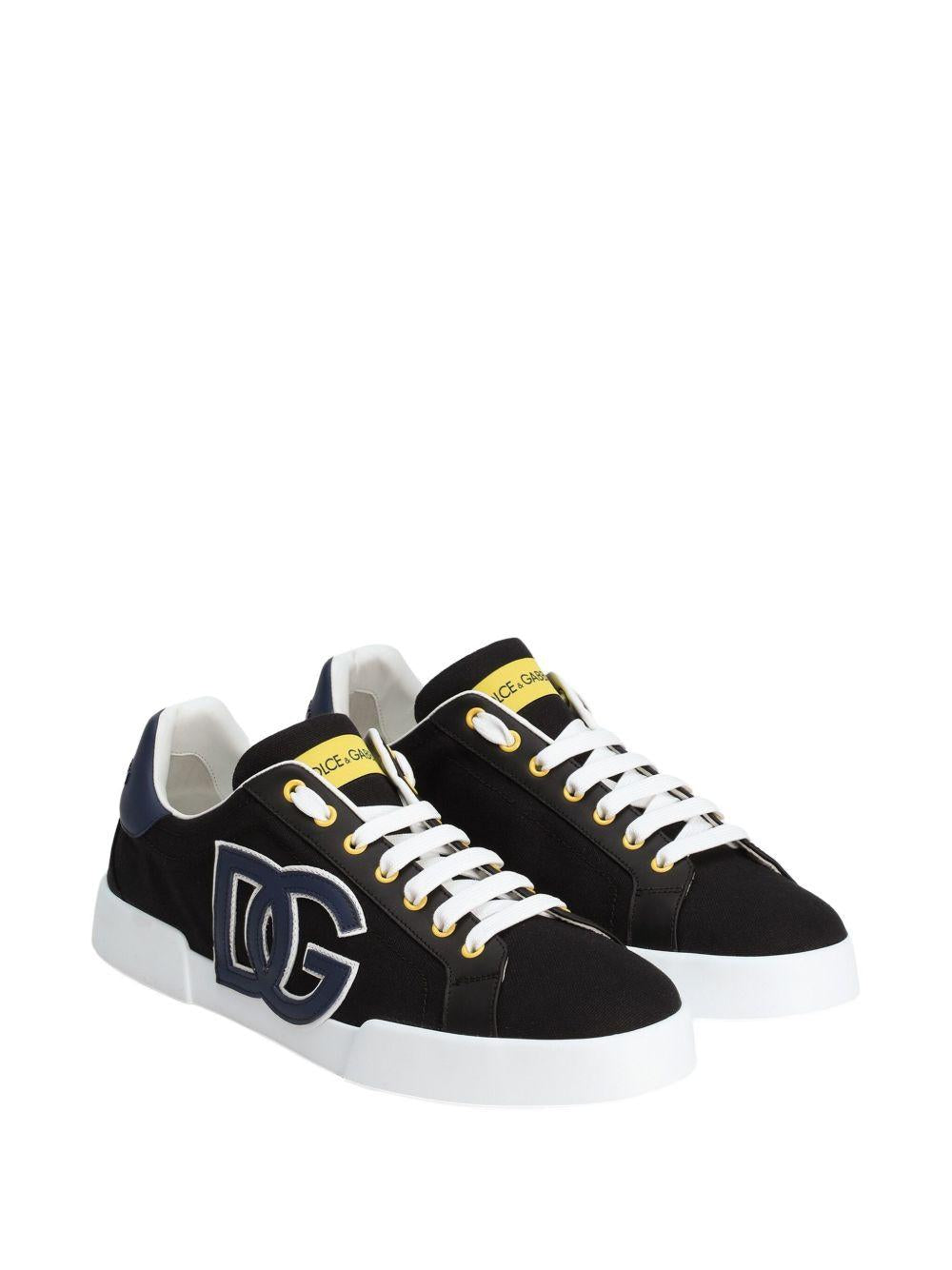 Portofino logo-embellished low-top sneakers CS2343 AE6298F701 DOLCE & GABBANA 