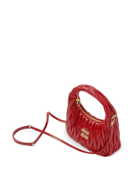 Wander matelassé nappa leather bag 5BC125 V OOY AN88F0011 MIU MIU 
