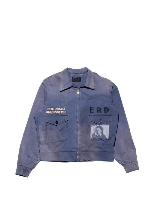 YOUNG WASP JACKET 03-0603 NAVY ENFANTS RICHES DÉPRIMÉS 