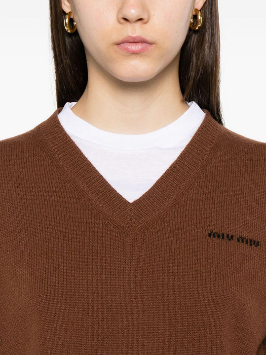 cropped sweater MMLB76 S OOO 174KF0046 MIU MIU 