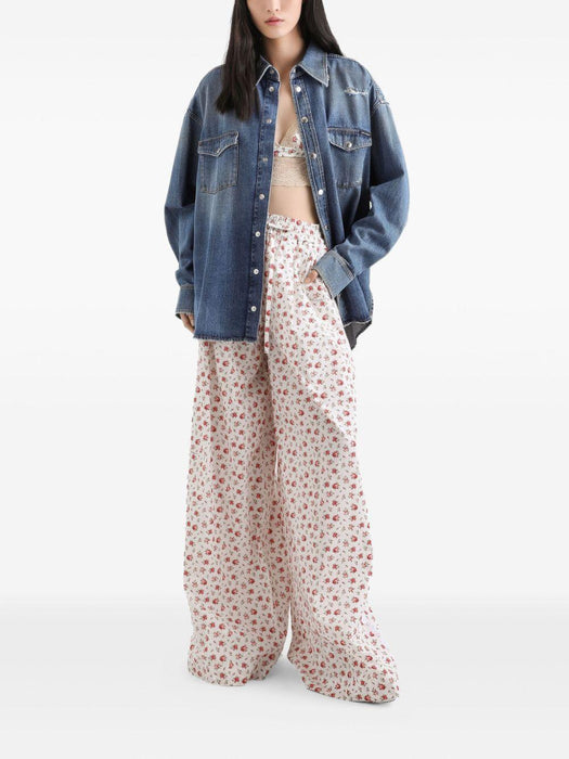 floral-print drawstring trousers FTDCOT HS5UBHA5XJ DOLCE & GABBANA 