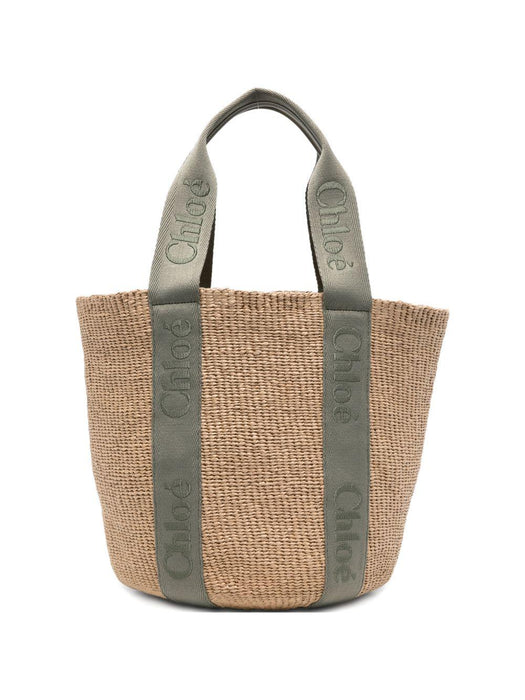 large logo-strap tote bag C23AS380L18 3D6 CHLOÉ 