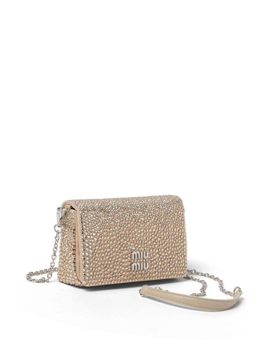 mini crystal-embellished shoulder bag 5BP086 V OOO 2D5HF0036 MIU MIU 