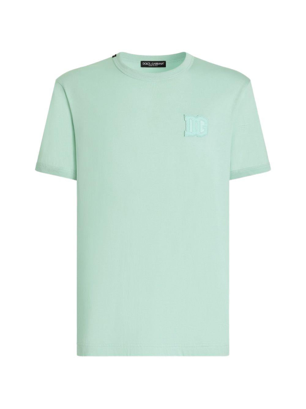 cotton T-shirt with patch G8PV1Z G7P3NV0234 DOLCE & GABBANA 